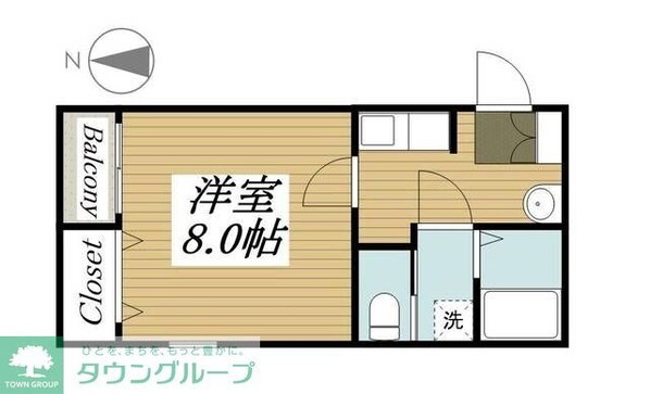 フォレストみのり台の物件間取画像